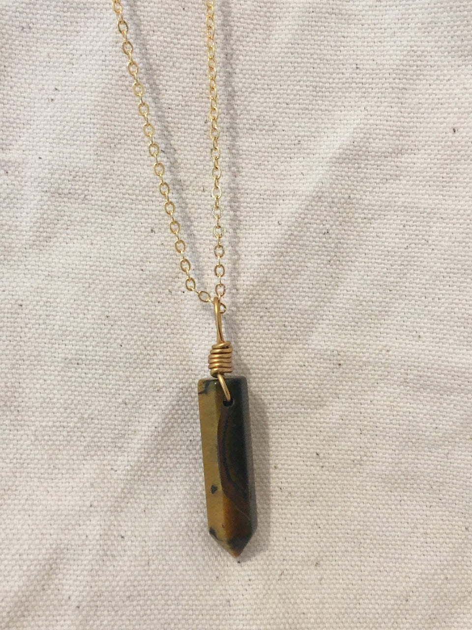 Tiger eye medium necklace