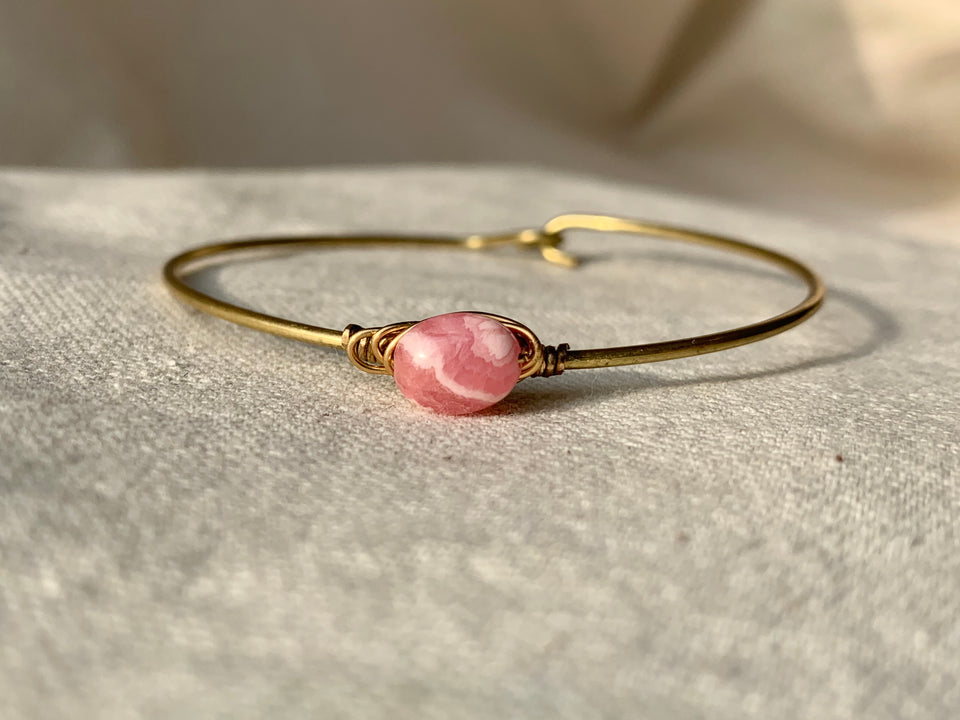 Rhodochrosite small bracelet