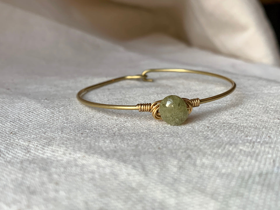 Green Garnet small bracelet