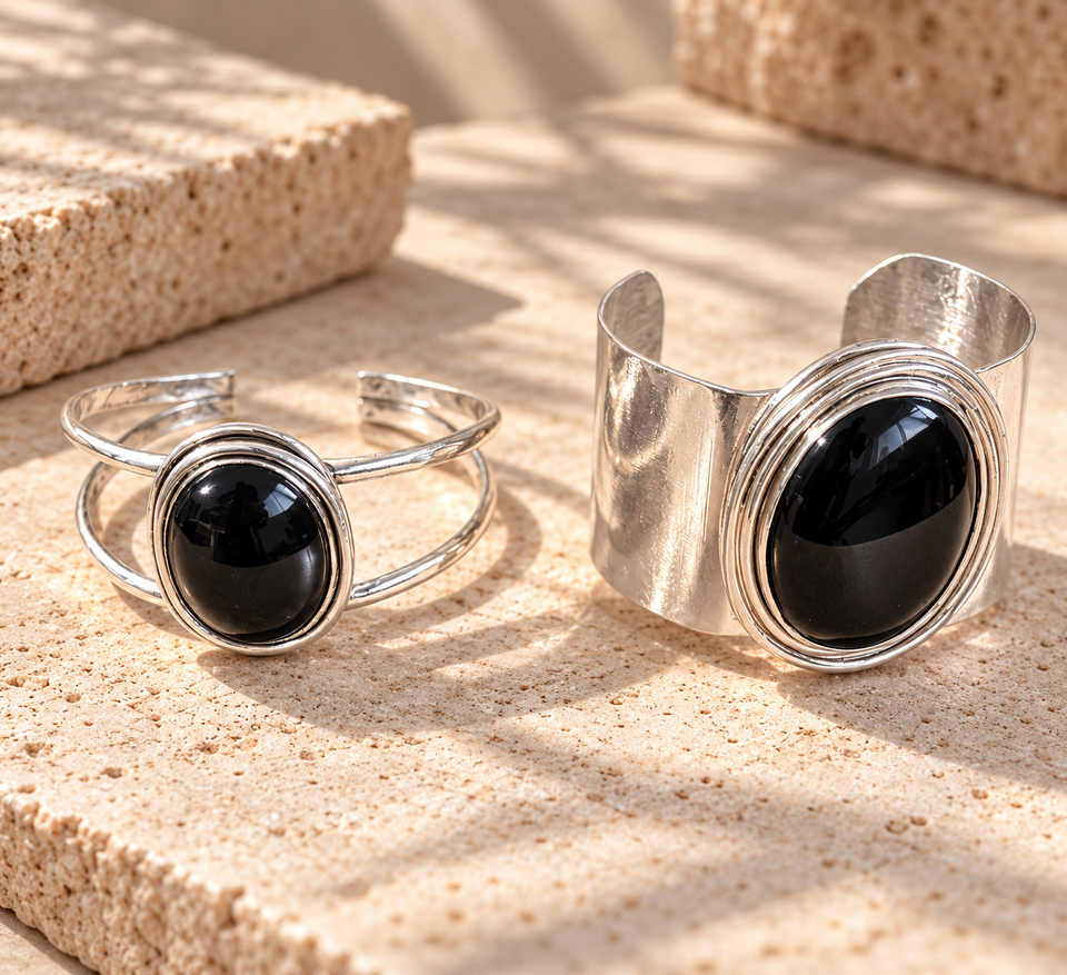 Onyx 925 Sterling Silver Signature collection