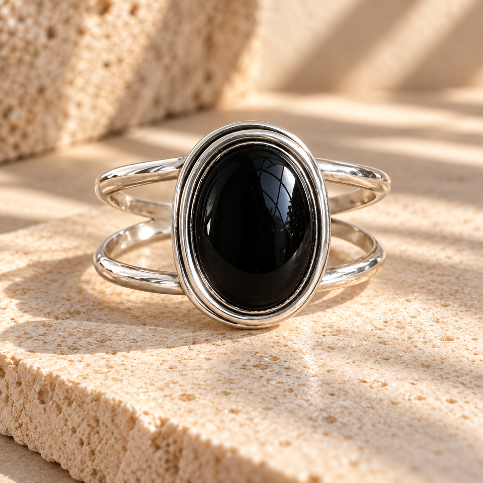 Onyx 925 Sterling Silver Signature collection
