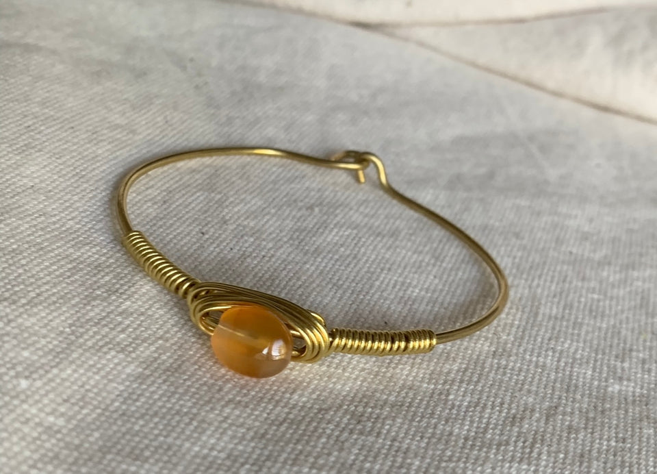 Carnelian bracelet