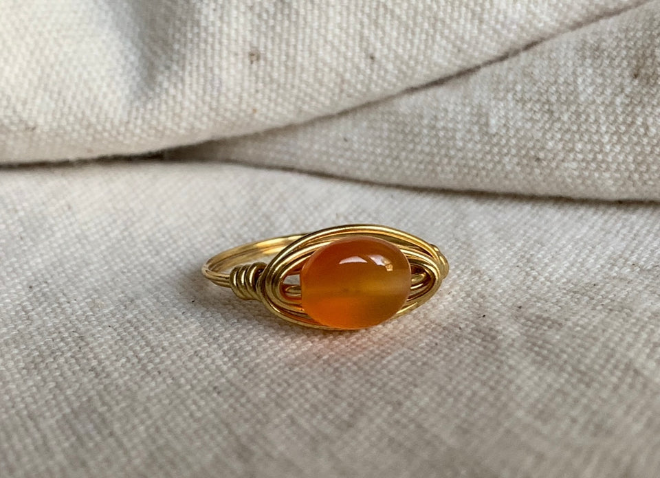 Carnelian ring