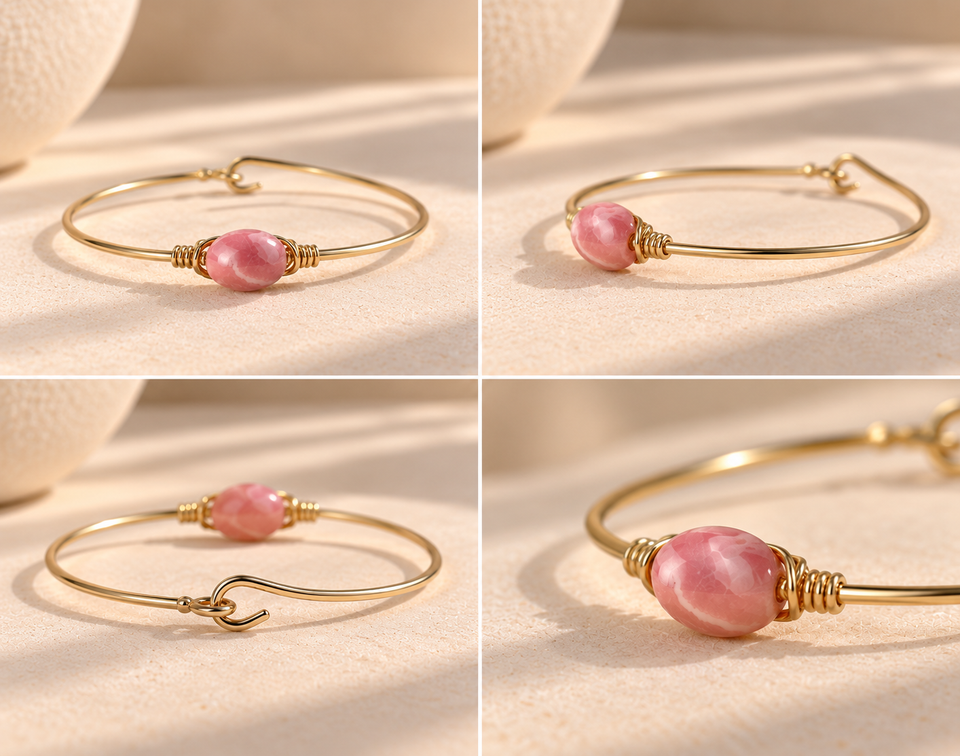 Rhodochrosite small bracelet