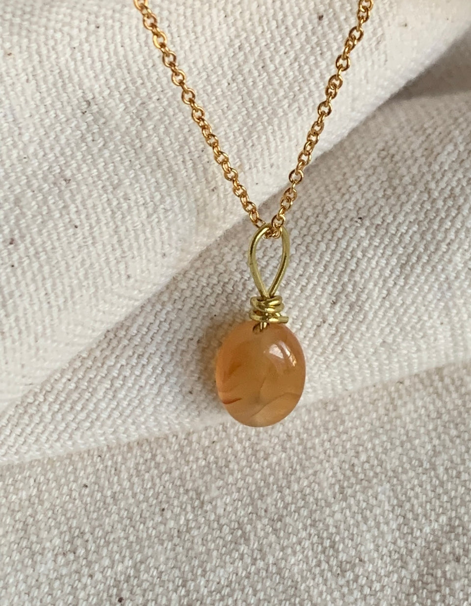 Carnelian necklace