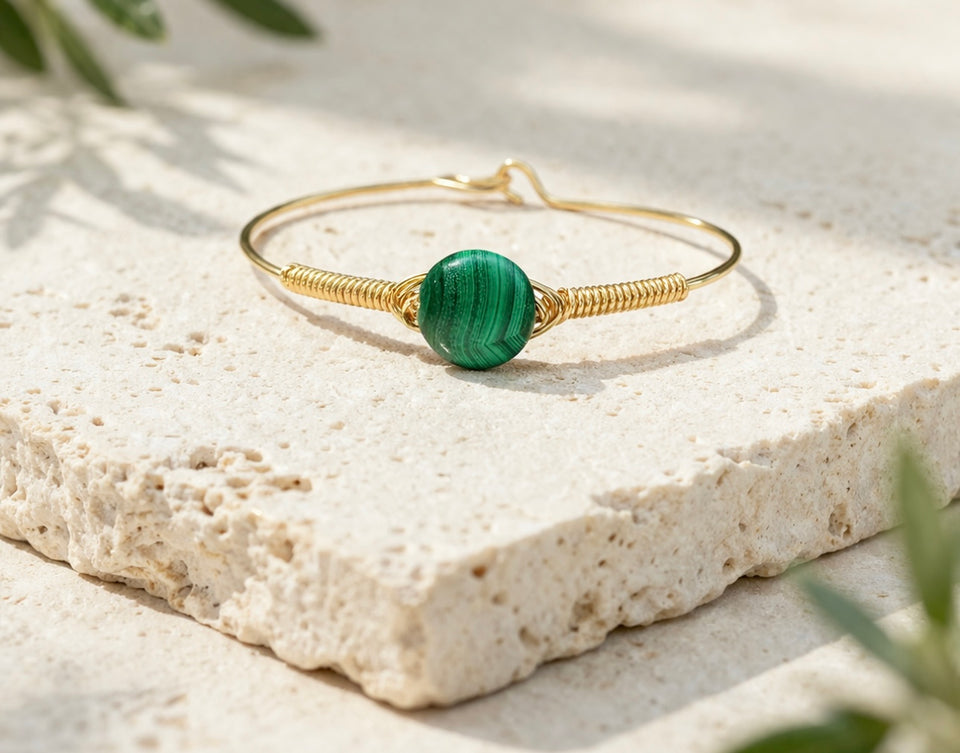 Malachite small bracelet