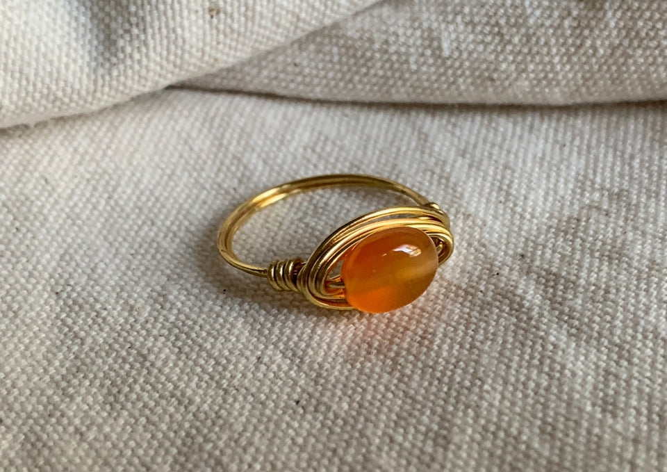 Carnelian ring