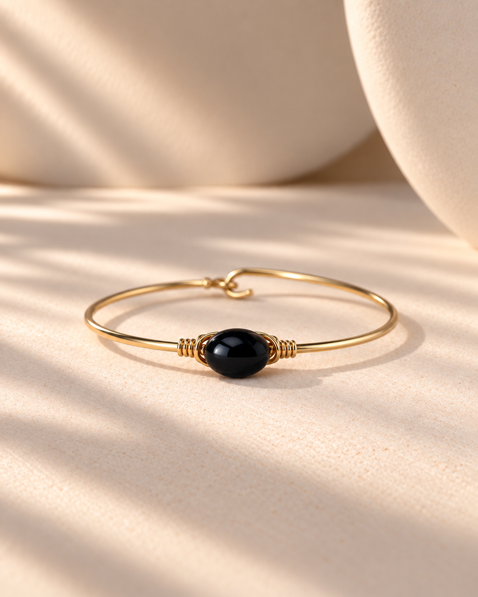 onyx small bracelet