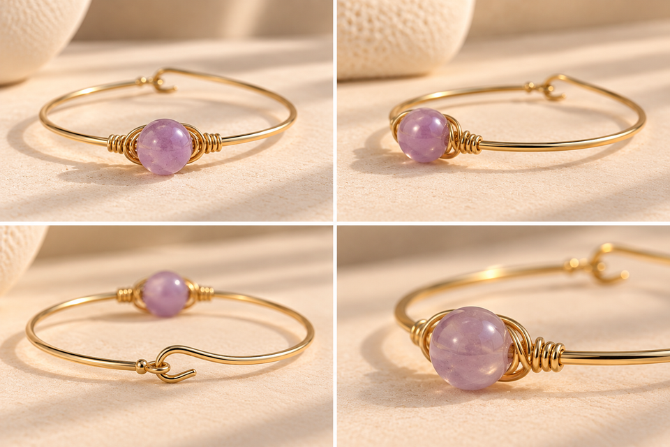 Amethyst small bracelet