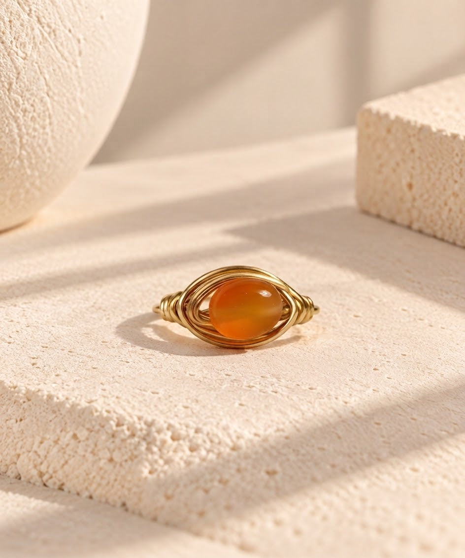 Carnelian ring
