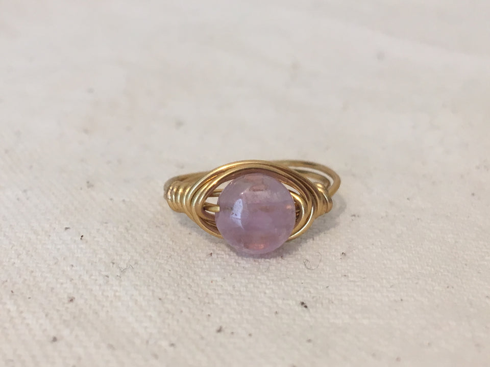 Amethyst ring