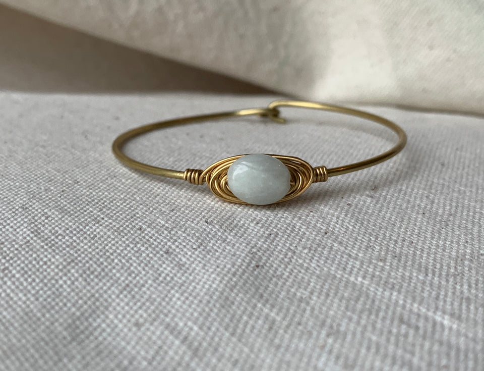 Aquamarine small bracelet