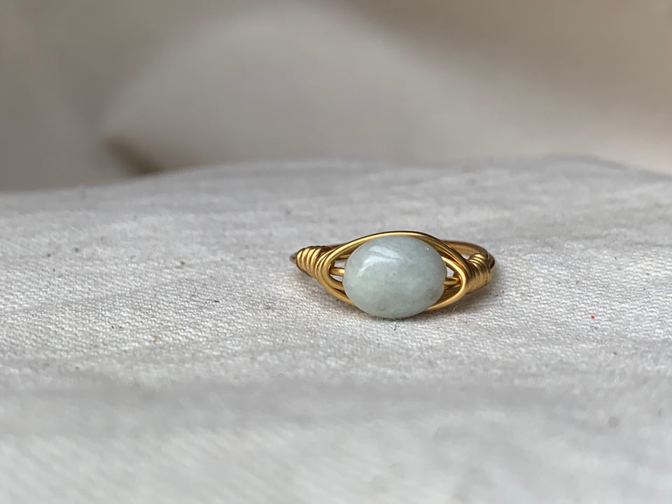 Aquamarine ring